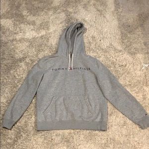 Gray Tommy Hilfiger sweatshirt adult medium